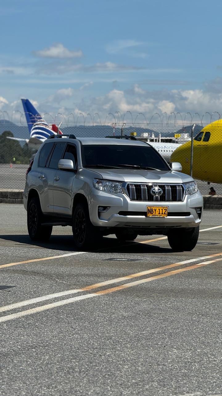 Private SUV positioned at José María Córdova International Airport near Medellín